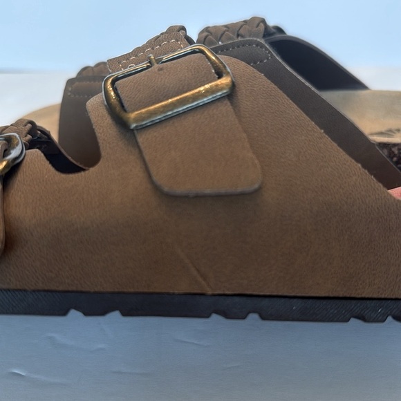 O'RAGEOUS Women's Woven Footbed Sandals Slides NEW Size 8 Minimal Timeless Boho - Picture 8 of 9